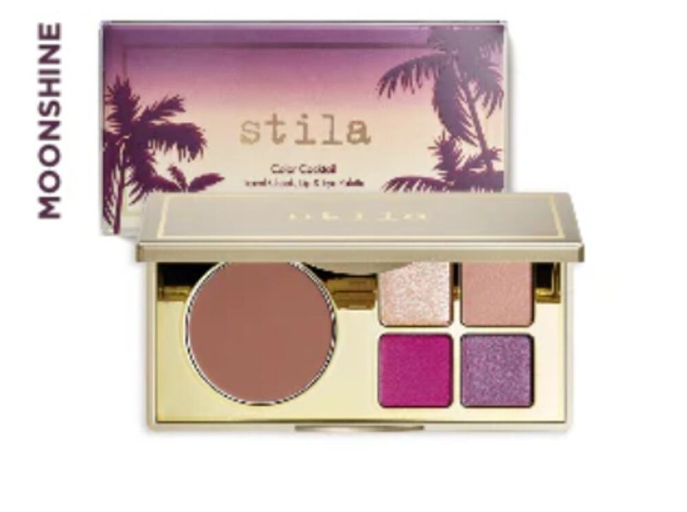 Stila Palette Color Cocktail Cheek Lip Eye Palette Tequila Sunrise Moonshine NWT